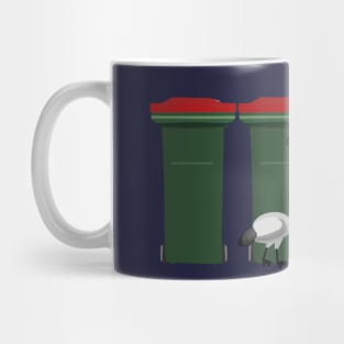 Bin Chicken Ibis Wheelie Bins Mug